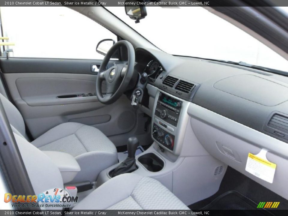 2010 Chevrolet Cobalt LT Sedan Silver Ice Metallic / Gray Photo #20