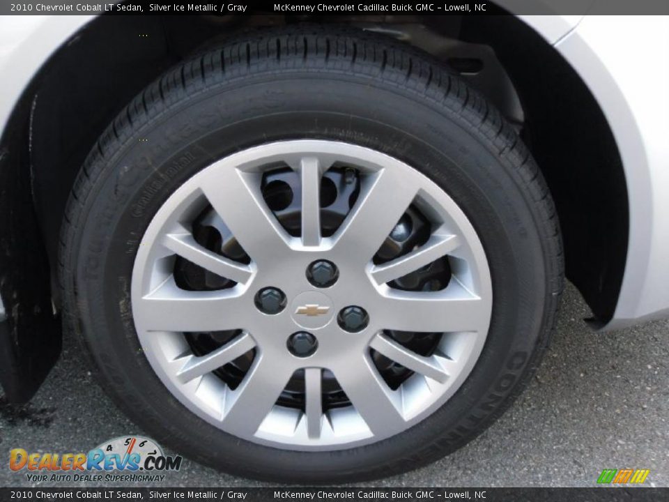 2010 Chevrolet Cobalt LT Sedan Silver Ice Metallic / Gray Photo #22