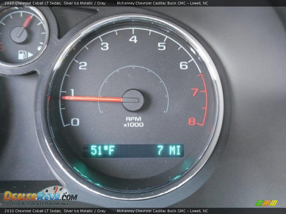 2010 Chevrolet Cobalt LT Sedan Silver Ice Metallic / Gray Photo #25