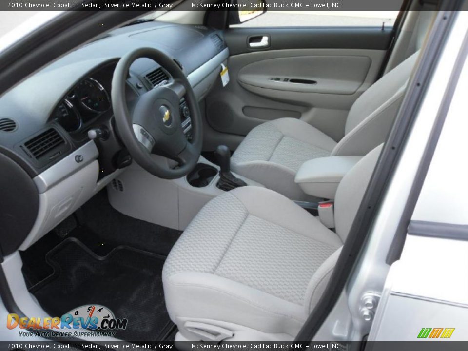 2010 Chevrolet Cobalt LT Sedan Silver Ice Metallic / Gray Photo #26
