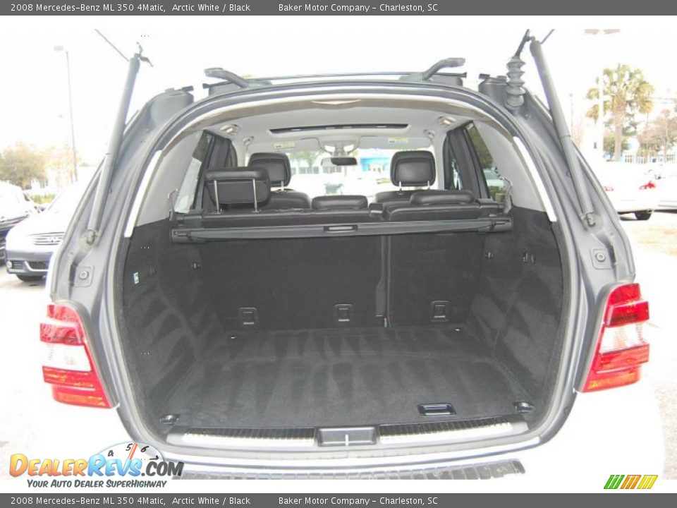 2008 Mercedes-Benz ML 350 4Matic Arctic White / Black Photo #9