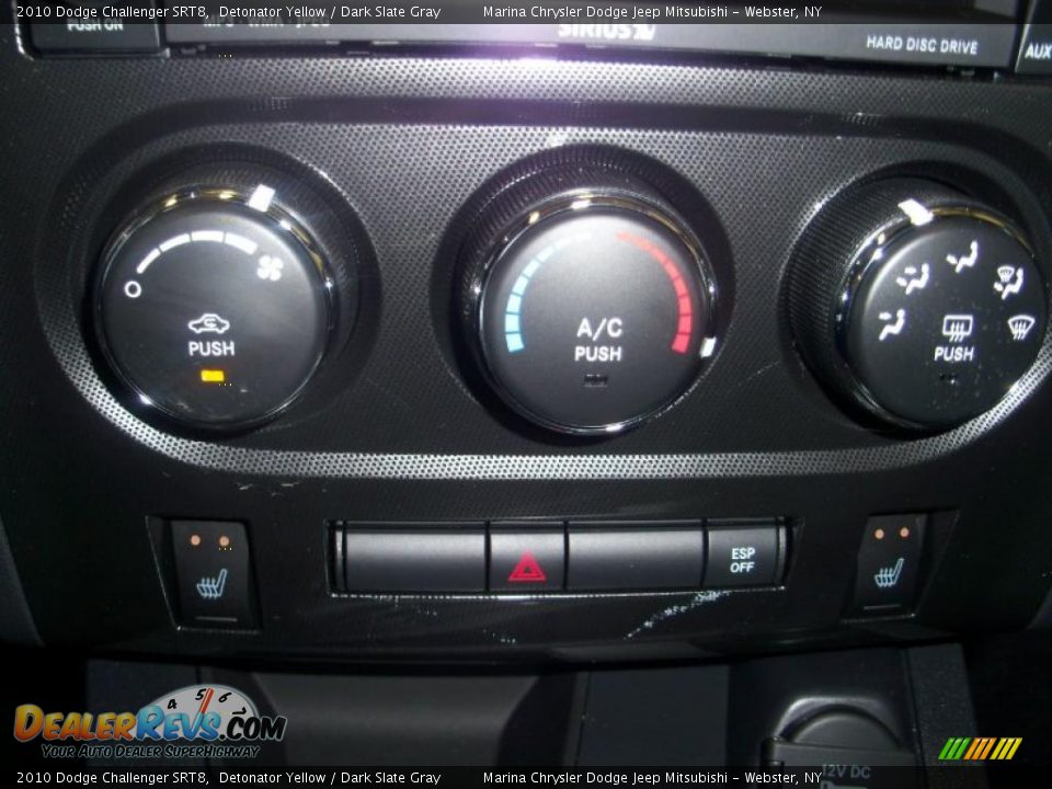 2010 Dodge Challenger SRT8 Detonator Yellow / Dark Slate Gray Photo #5