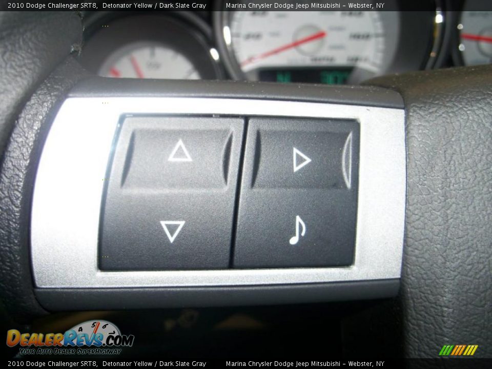2010 Dodge Challenger SRT8 Detonator Yellow / Dark Slate Gray Photo #24