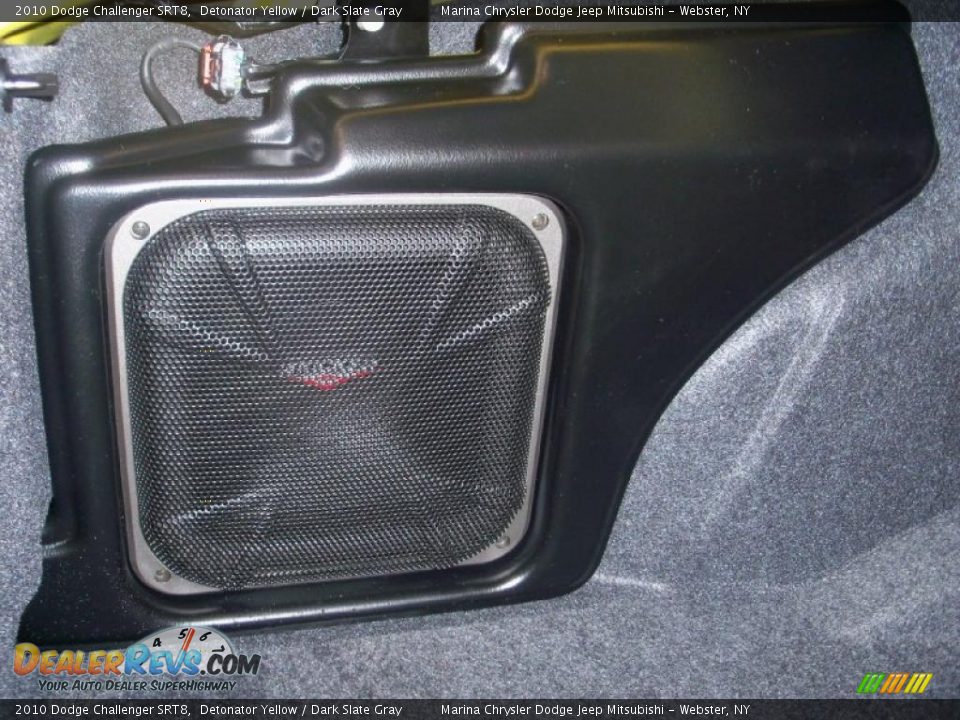 2010 Dodge Challenger SRT8 Detonator Yellow / Dark Slate Gray Photo #25