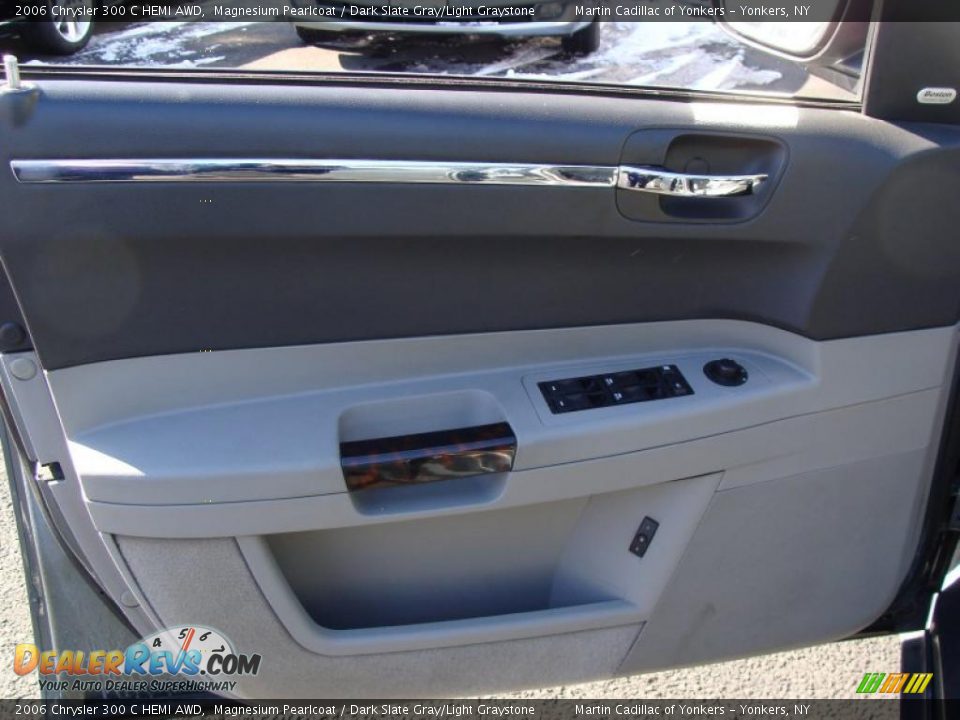 2006 Chrysler 300 C HEMI AWD Magnesium Pearlcoat / Dark Slate Gray/Light Graystone Photo #10