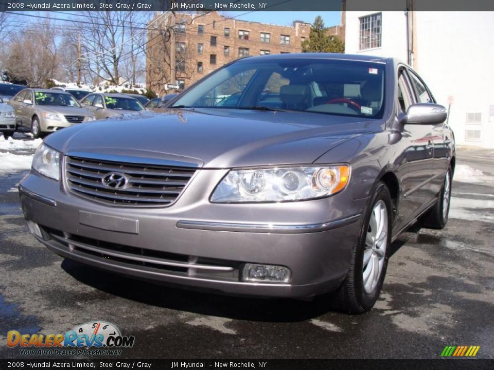 2008 Hyundai Azera Limited Steel Gray / Gray Photo #1