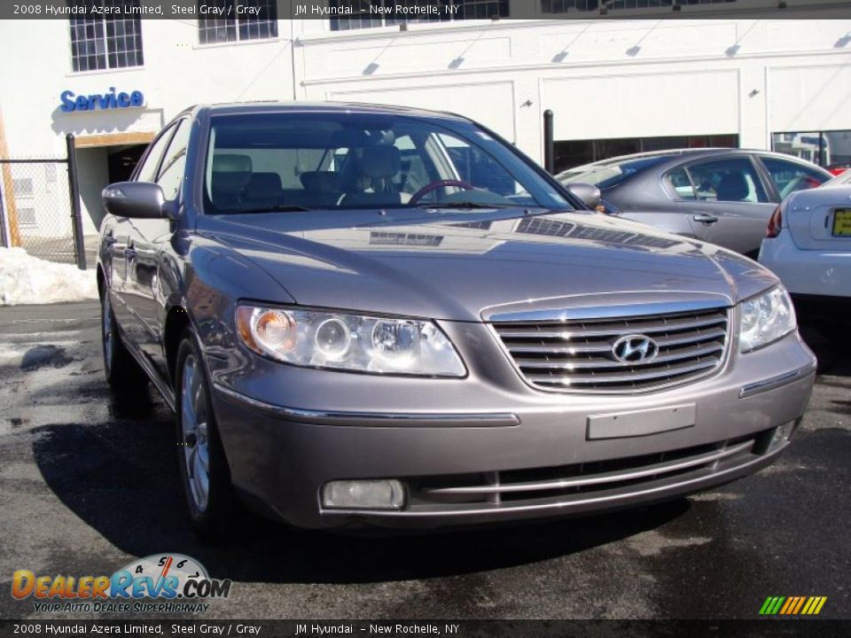 2008 Hyundai Azera Limited Steel Gray / Gray Photo #3