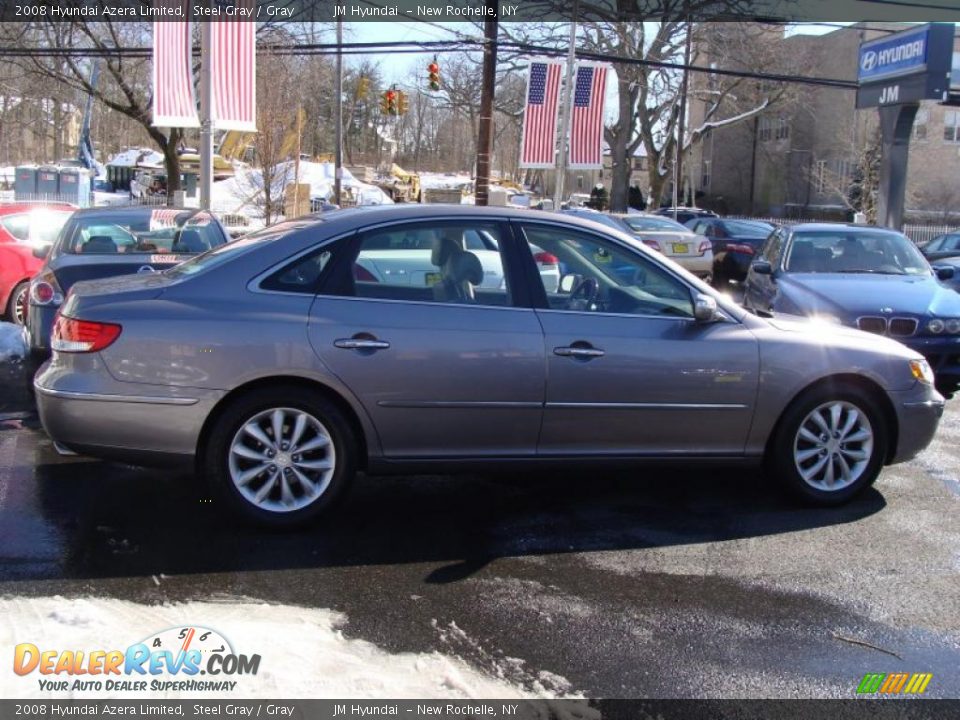 2008 Hyundai Azera Limited Steel Gray / Gray Photo #4