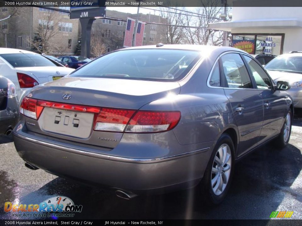 2008 Hyundai Azera Limited Steel Gray / Gray Photo #5