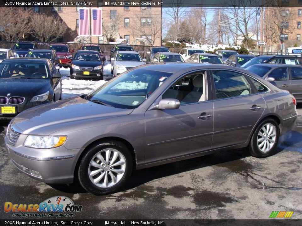 2008 Hyundai Azera Limited Steel Gray / Gray Photo #7