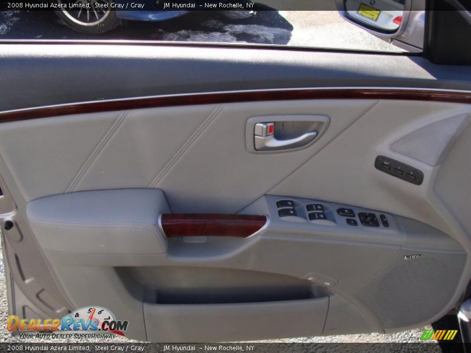 2008 Hyundai Azera Limited Steel Gray / Gray Photo #10