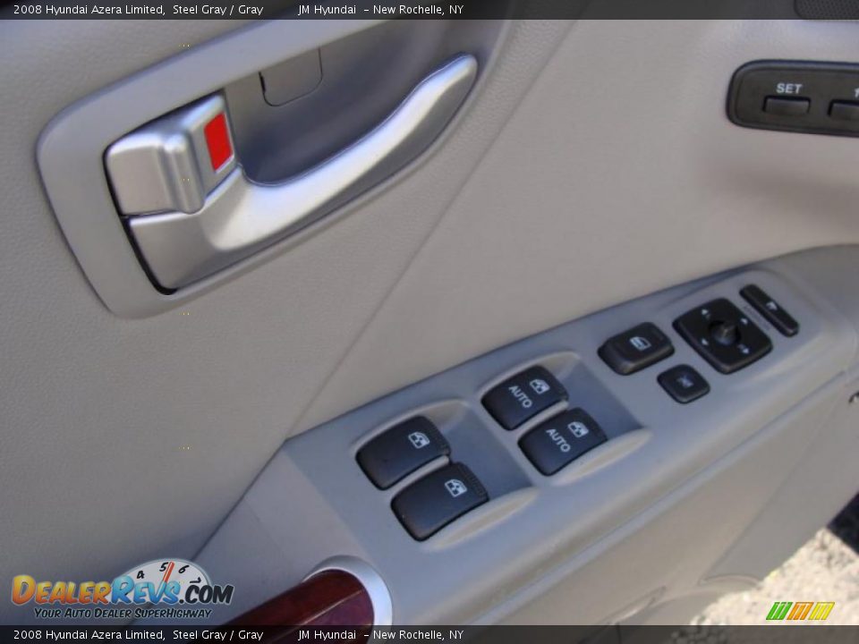 2008 Hyundai Azera Limited Steel Gray / Gray Photo #11