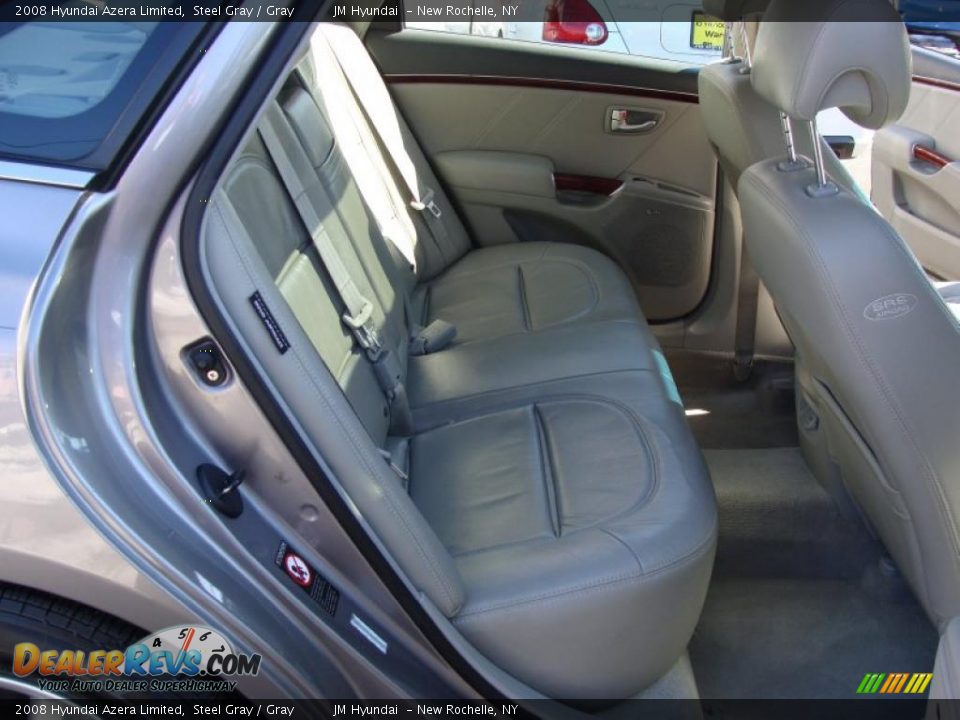 2008 Hyundai Azera Limited Steel Gray / Gray Photo #16