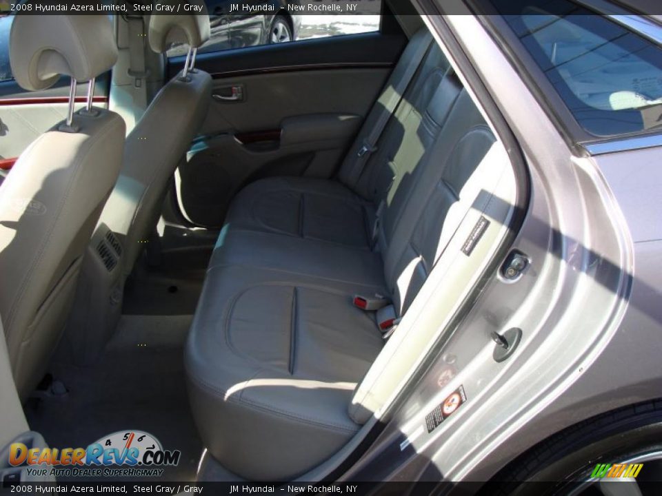 2008 Hyundai Azera Limited Steel Gray / Gray Photo #17