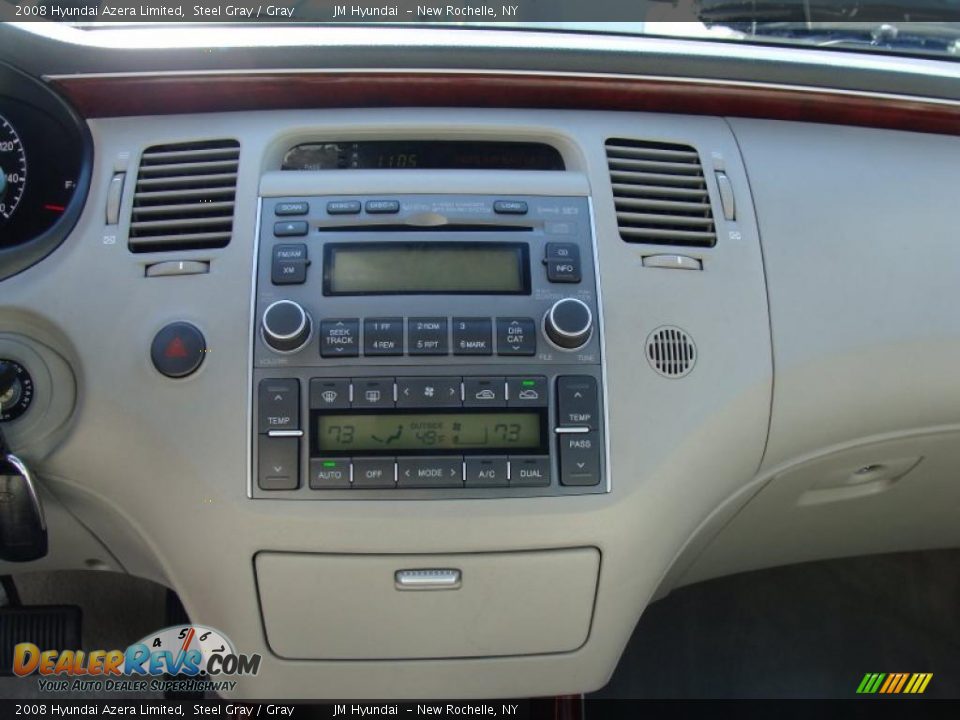 2008 Hyundai Azera Limited Steel Gray / Gray Photo #20