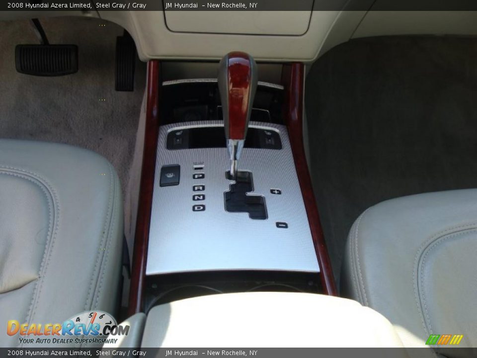 2008 Hyundai Azera Limited Steel Gray / Gray Photo #21