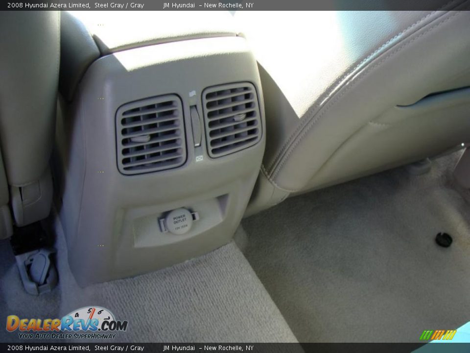 2008 Hyundai Azera Limited Steel Gray / Gray Photo #22