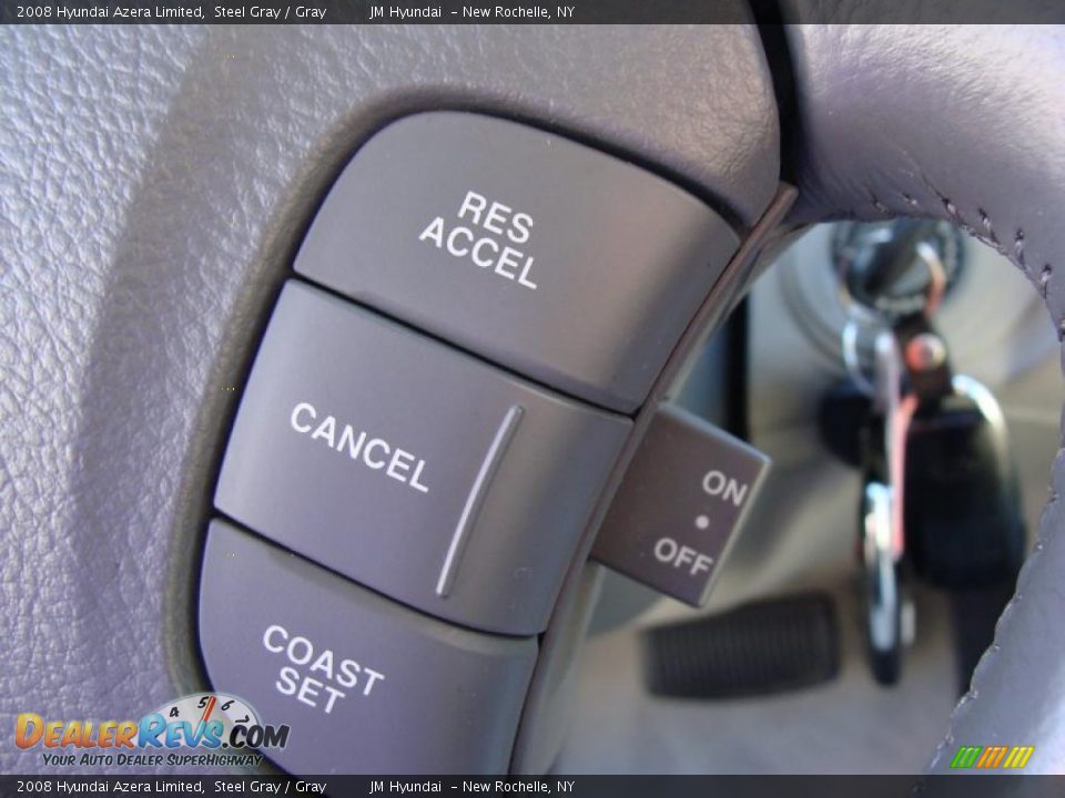 2008 Hyundai Azera Limited Steel Gray / Gray Photo #25