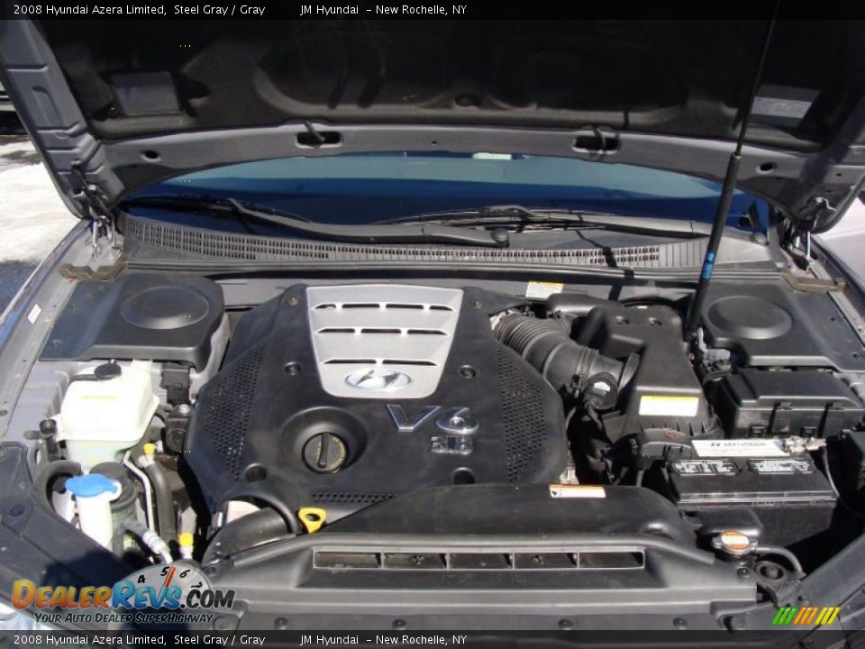 2008 Hyundai Azera Limited Steel Gray / Gray Photo #28
