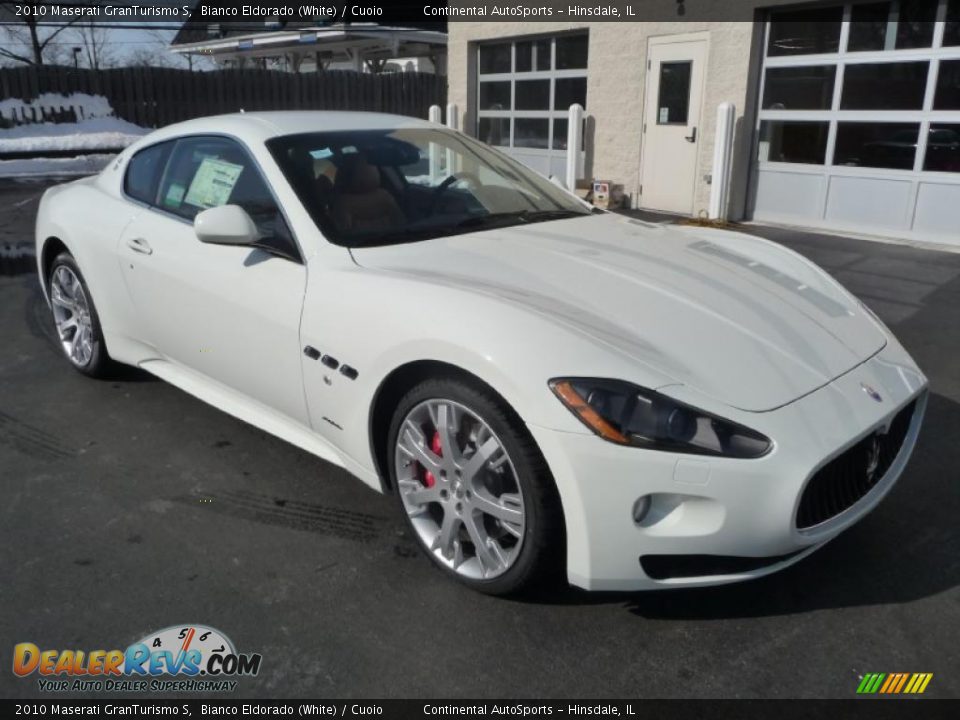 2010 Maserati GranTurismo S Bianco Eldorado (White) / Cuoio Photo #5