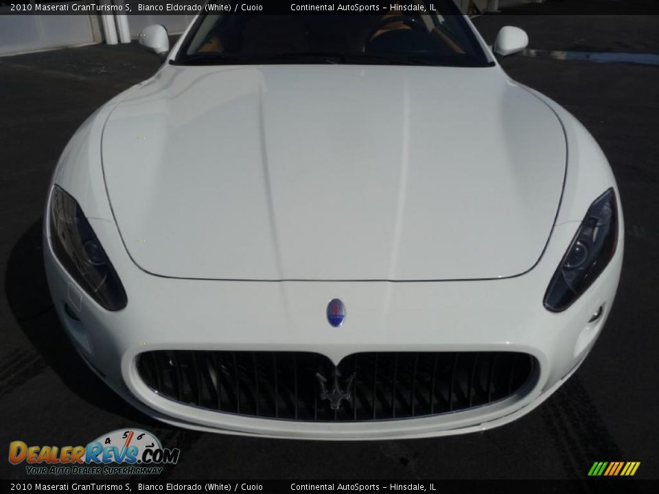 2010 Maserati GranTurismo S Bianco Eldorado (White) / Cuoio Photo #11