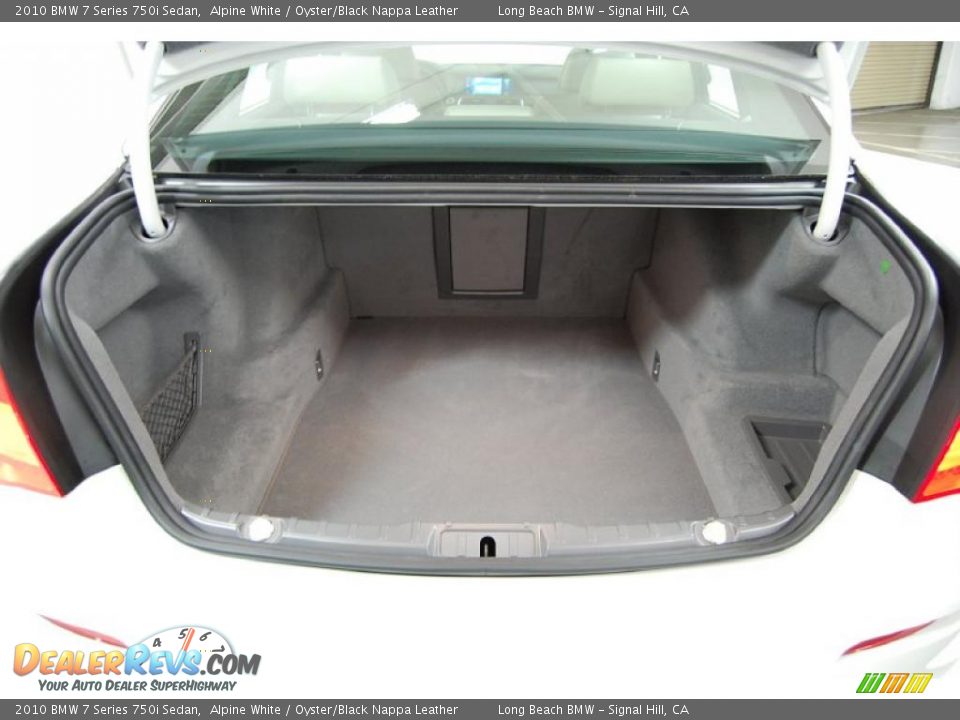 2010 BMW 7 Series 750i Sedan Alpine White / Oyster/Black Nappa Leather Photo #9