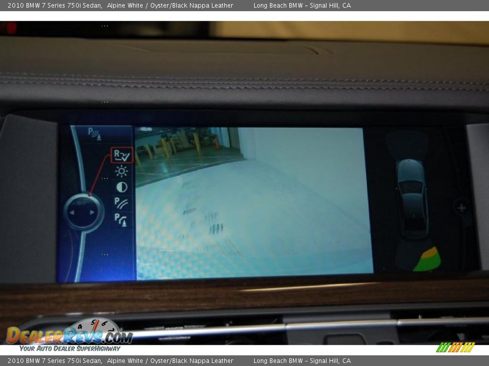 2010 BMW 7 Series 750i Sedan Alpine White / Oyster/Black Nappa Leather Photo #33