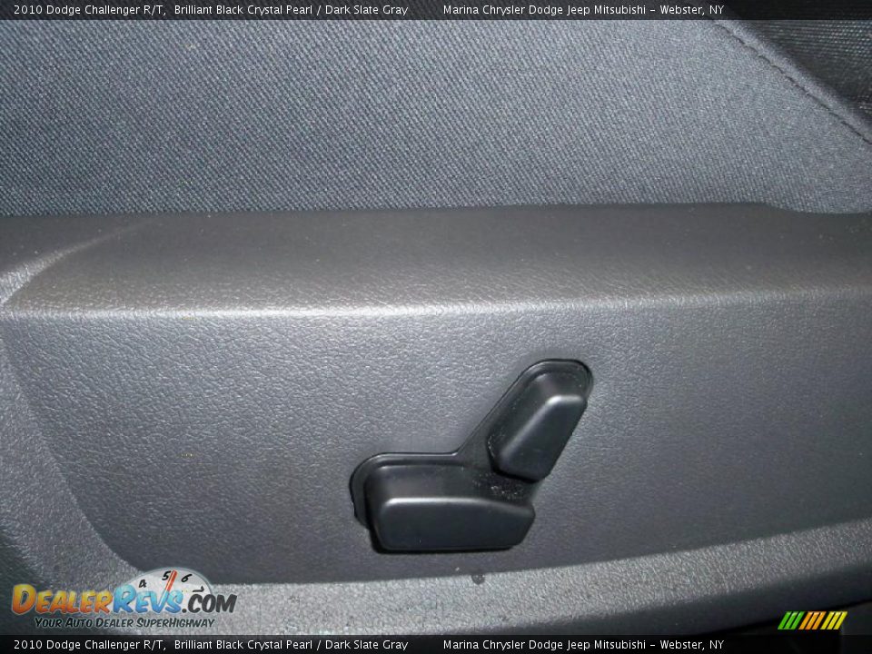 2010 Dodge Challenger R/T Brilliant Black Crystal Pearl / Dark Slate Gray Photo #3