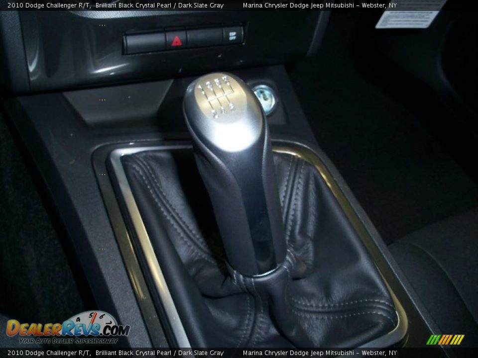 2010 Dodge Challenger R/T Brilliant Black Crystal Pearl / Dark Slate Gray Photo #5