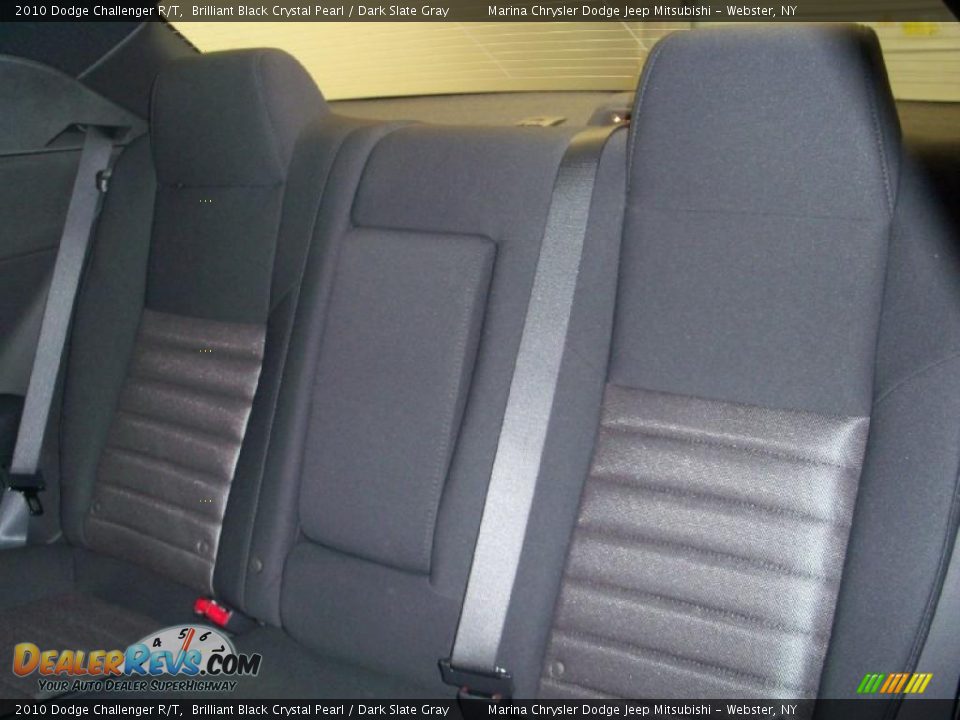 2010 Dodge Challenger R/T Brilliant Black Crystal Pearl / Dark Slate Gray Photo #16