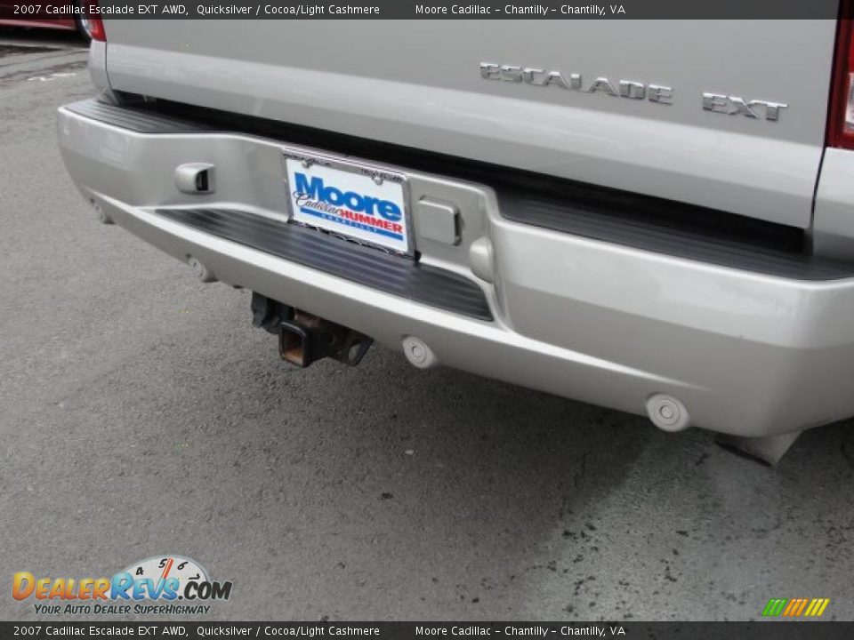 2007 Cadillac Escalade EXT AWD Quicksilver / Cocoa/Light Cashmere Photo #6
