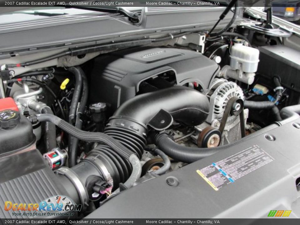 2007 Cadillac Escalade EXT AWD Quicksilver / Cocoa/Light Cashmere Photo #26