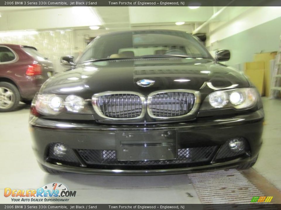 2006 BMW 3 Series 330i Convertible Jet Black / Sand Photo #9