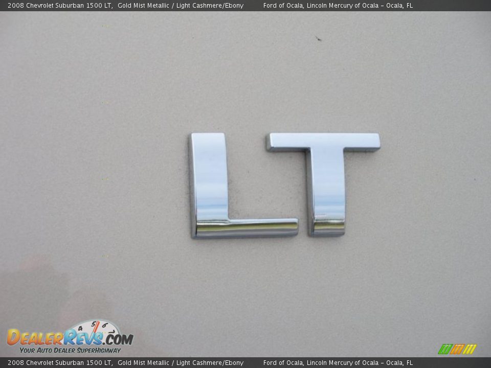 2008 Chevrolet Suburban 1500 LT Gold Mist Metallic / Light Cashmere/Ebony Photo #10