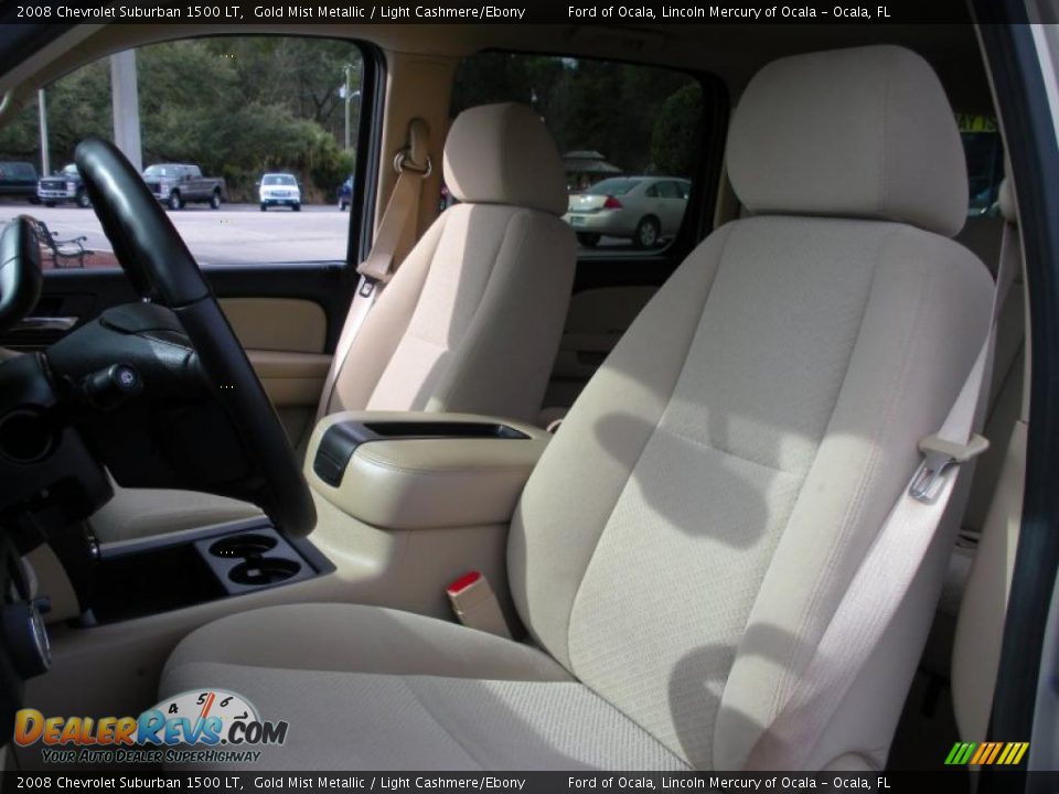 2008 Chevrolet Suburban 1500 LT Gold Mist Metallic / Light Cashmere/Ebony Photo #13