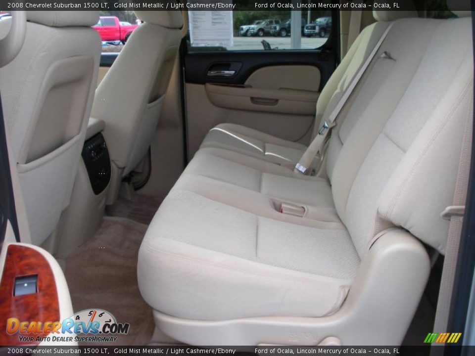 2008 Chevrolet Suburban 1500 LT Gold Mist Metallic / Light Cashmere/Ebony Photo #14