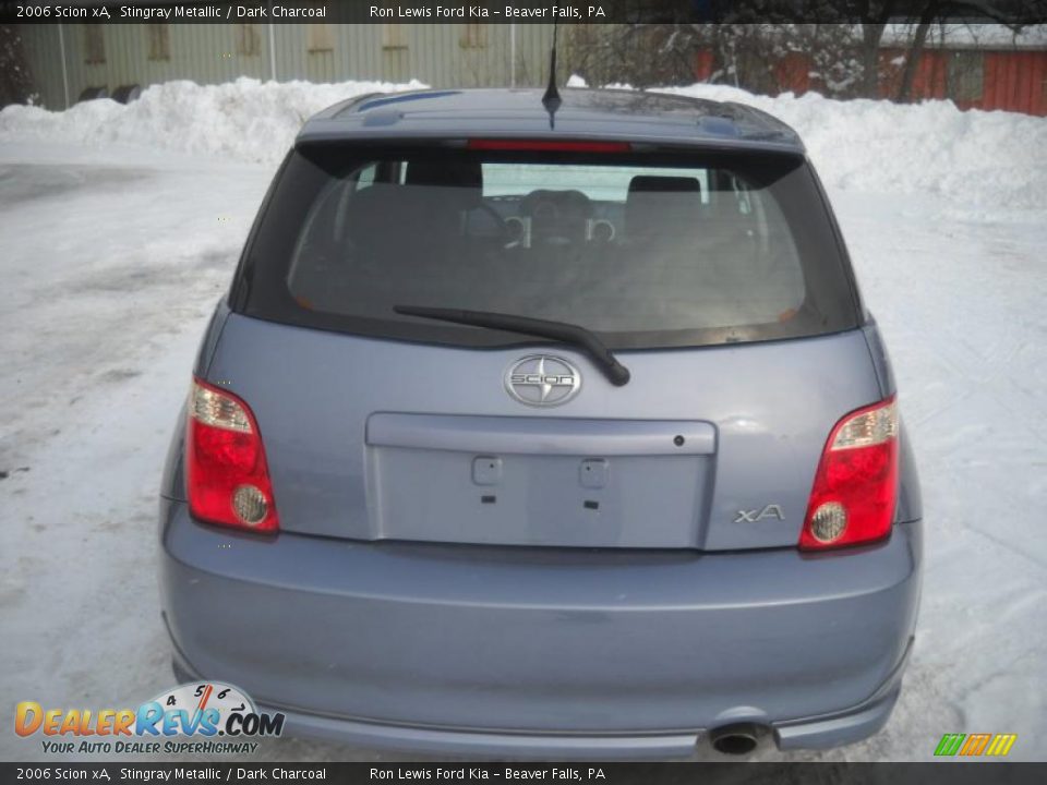 2006 Scion xA Stingray Metallic / Dark Charcoal Photo #3