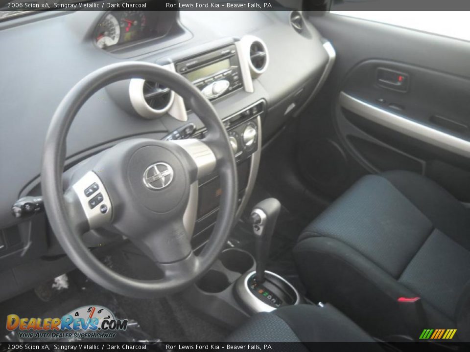 2006 Scion xA Stingray Metallic / Dark Charcoal Photo #7