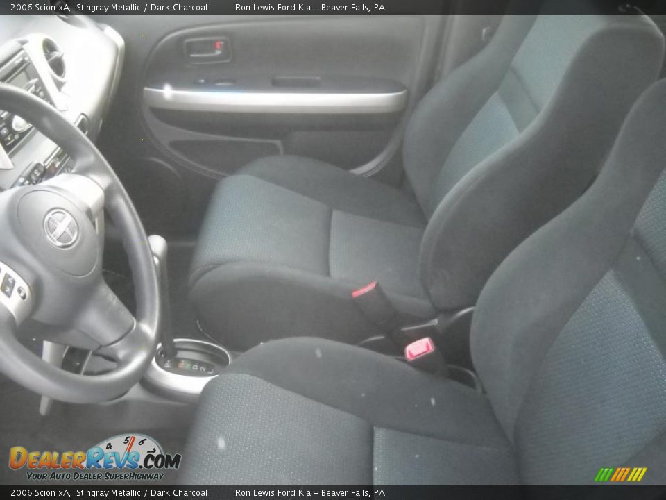2006 Scion xA Stingray Metallic / Dark Charcoal Photo #8