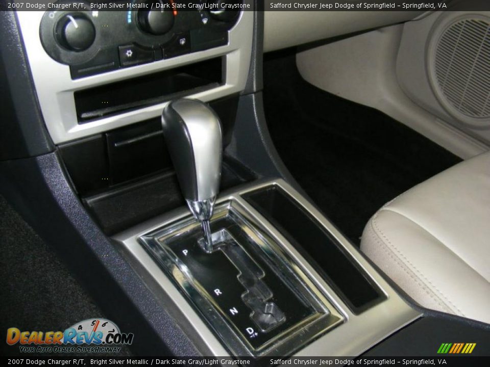2007 Dodge Charger R/T Bright Silver Metallic / Dark Slate Gray/Light Graystone Photo #14
