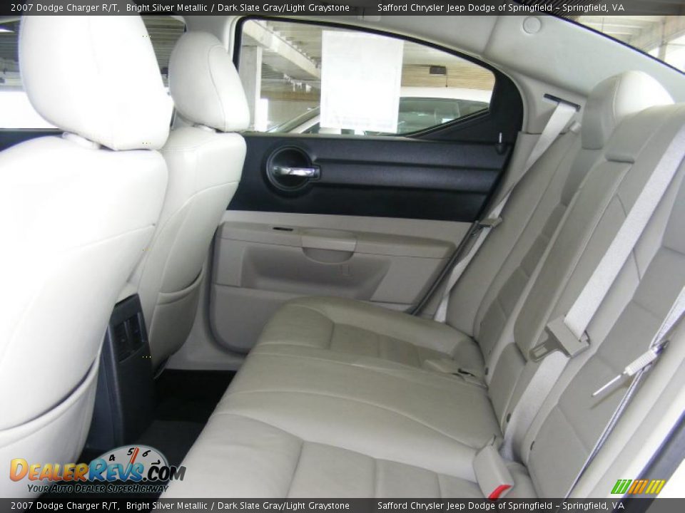 2007 Dodge Charger R/T Bright Silver Metallic / Dark Slate Gray/Light Graystone Photo #20