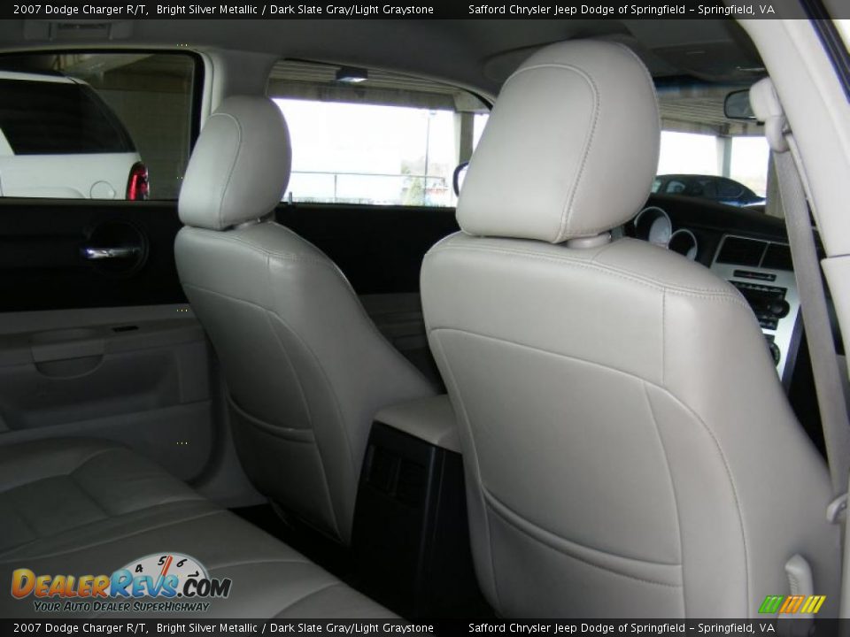 2007 Dodge Charger R/T Bright Silver Metallic / Dark Slate Gray/Light Graystone Photo #28
