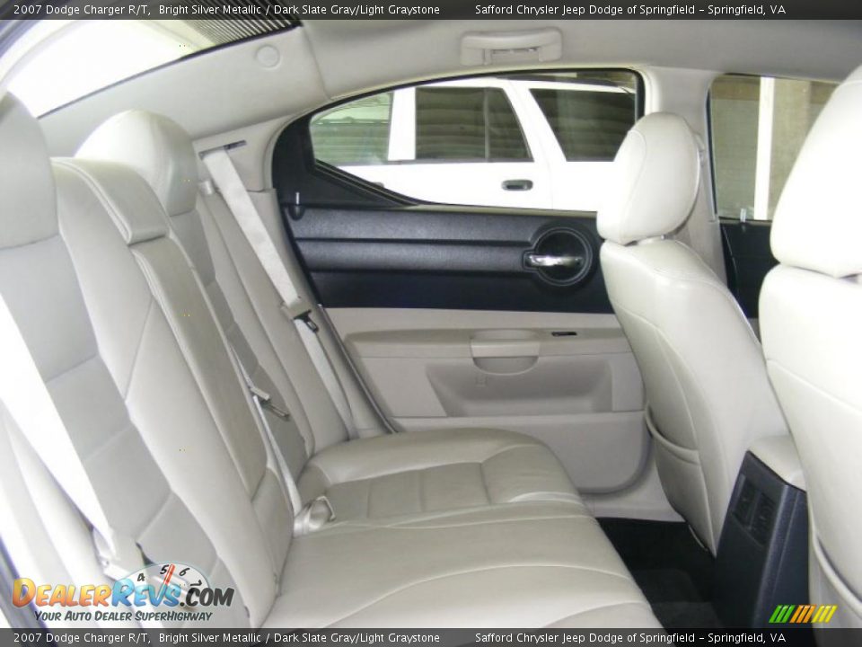2007 Dodge Charger R/T Bright Silver Metallic / Dark Slate Gray/Light Graystone Photo #29