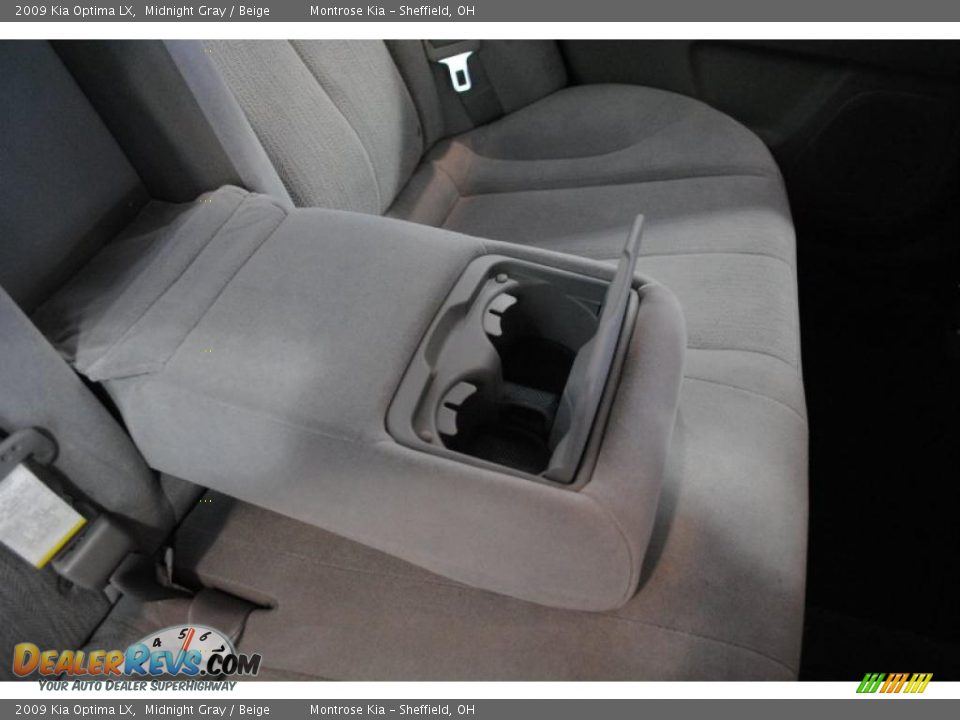 2009 Kia Optima LX Midnight Gray / Beige Photo #20