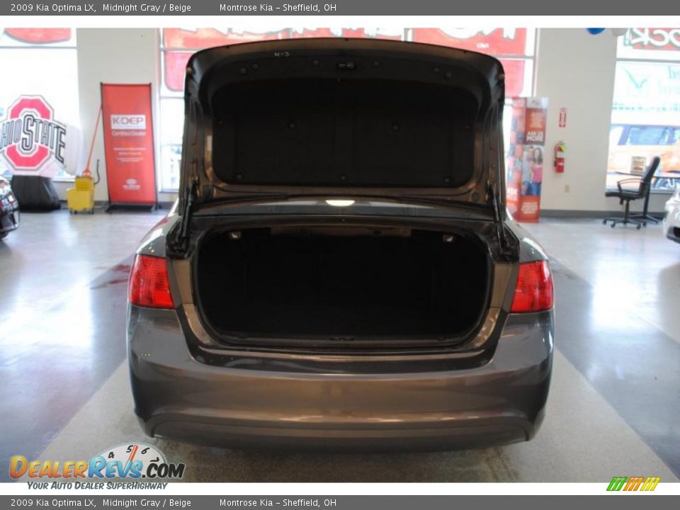 2009 Kia Optima LX Midnight Gray / Beige Photo #25