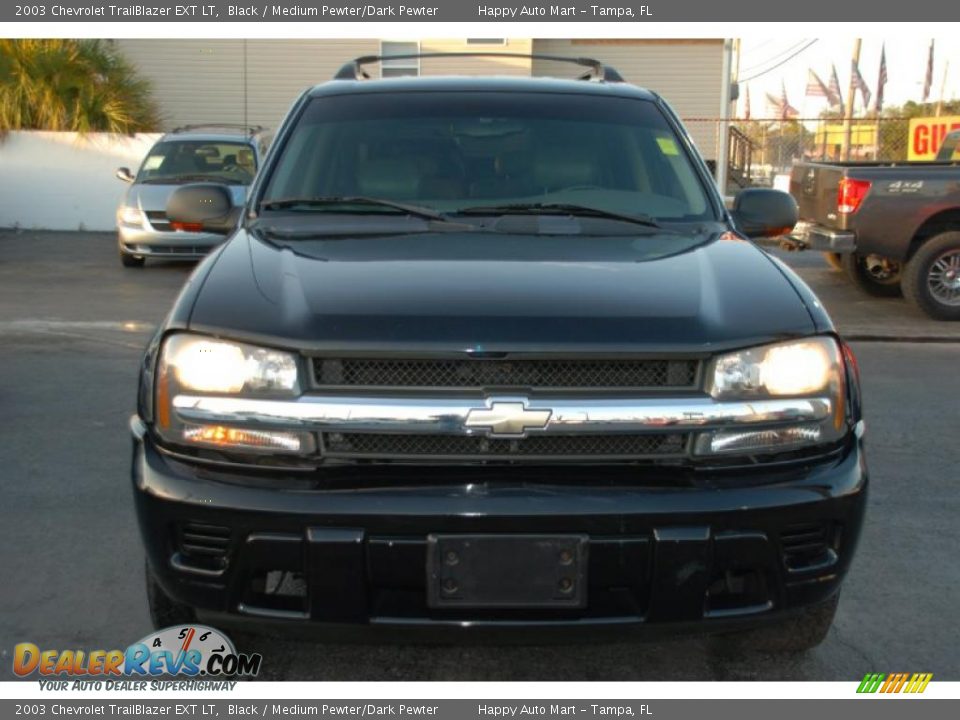 2003 Chevrolet TrailBlazer EXT LT Black / Medium Pewter/Dark Pewter Photo #4