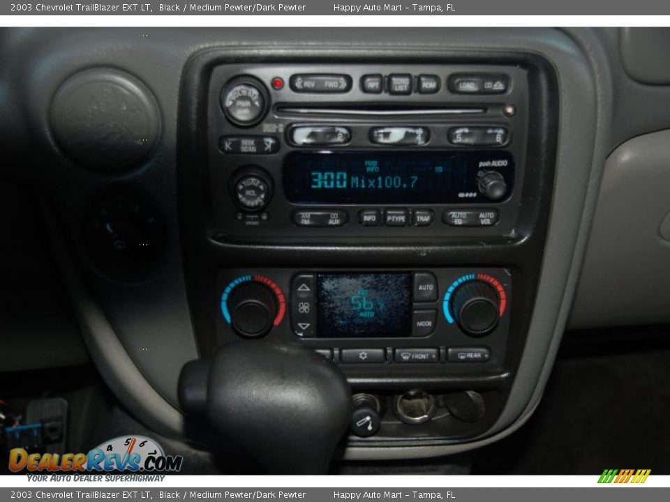 2003 Chevrolet TrailBlazer EXT LT Black / Medium Pewter/Dark Pewter Photo #14