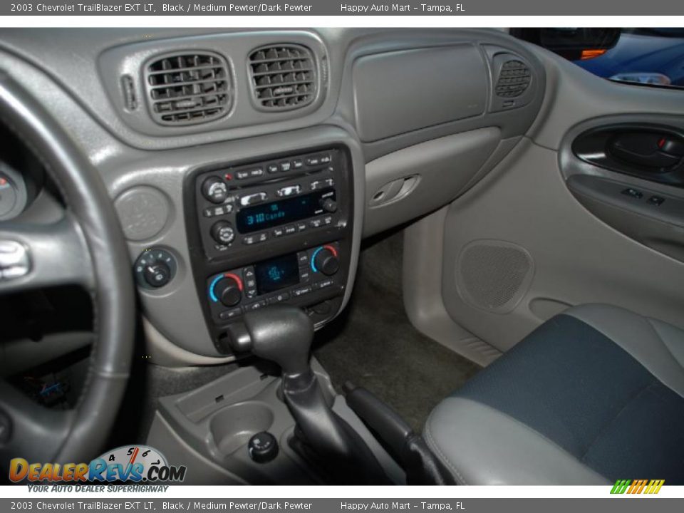 2003 Chevrolet TrailBlazer EXT LT Black / Medium Pewter/Dark Pewter Photo #26