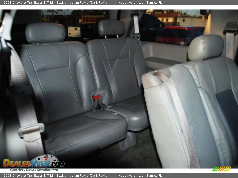 2003 Chevrolet TrailBlazer EXT LT Black / Medium Pewter/Dark Pewter Photo #32