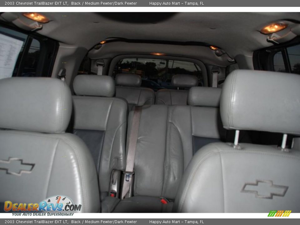 2003 Chevrolet TrailBlazer EXT LT Black / Medium Pewter/Dark Pewter Photo #33